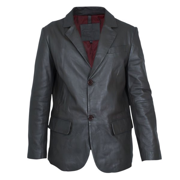 Leather Blazer
