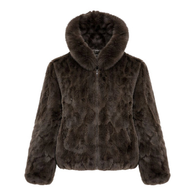 Women's Rabbit Fur Jacket
