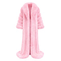 Full Skin Fox Fur Dragger Coat