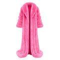Full Skin Fox Fur Dragger Coat