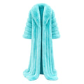 Full Skin Fox Fur Dragger Coat