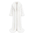 Full Skin Fox Fur Dragger Coat
