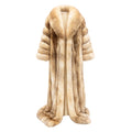 Full Skin Fox Fur Dragger Coat
