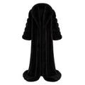Full Skin Fox Fur Dragger Coat
