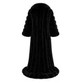 Full Skin Fox Fur Dragger Coat