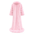 Full Skin Fox Fur Dragger Coat