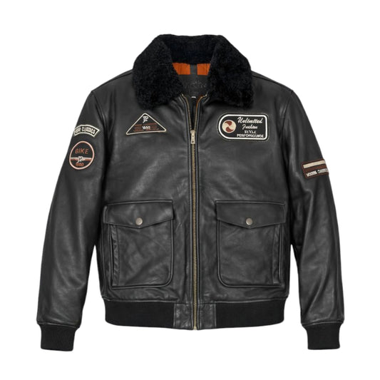 A2 Flight Jacket with Patches