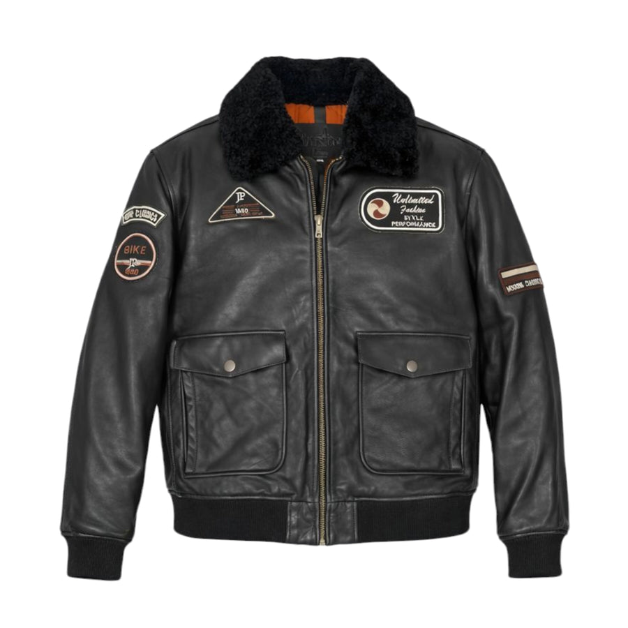 A2 Flight Jacket with Patches