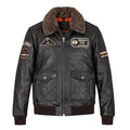 A2 Flight Jacket with Patches