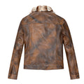 Jean Jacket with Chinchilla Collar