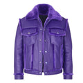 Piped Trucker Shearling