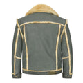 Piped Trucker Shearling