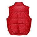 Leather Goose Bubble Vest