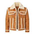 Piped Trucker Shearling