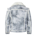 Piped Trucker Shearling