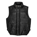 Leather Goose Bubble Vest