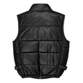 Leather Goose Bubble Vest