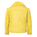 Piped Trucker Shearling