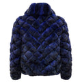 Natural Crosscut Chinchilla Bomber