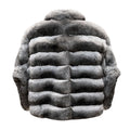 Chinchilla Cape Poncho with Sleeves