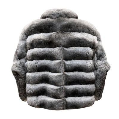 Chinchilla Cape Poncho with Sleeves