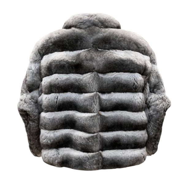 Chinchilla Cape Poncho with Sleeves
