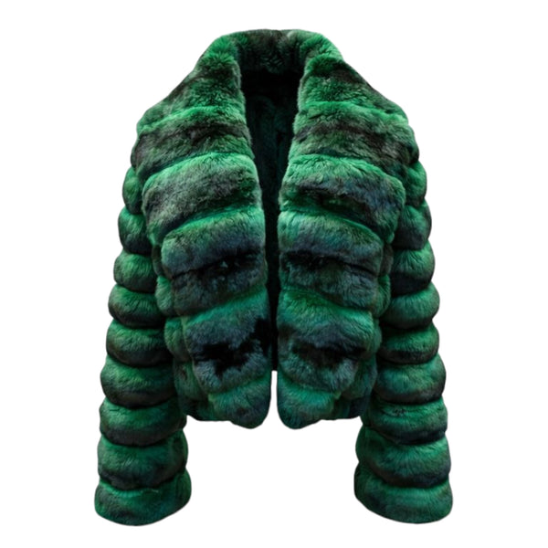 Waist Length Chinchilla with Full Collar