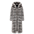 Men's Full Length Chinchilla with Hood