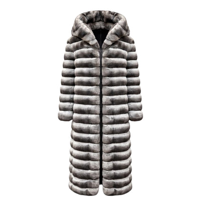 Men's Full Length Chinchilla with Hood