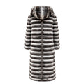 Men's Full Length Chinchilla with Hood