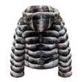 Waist Length Chinchilla with Hood