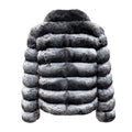 Waist Length Chinchilla with Neck Collar