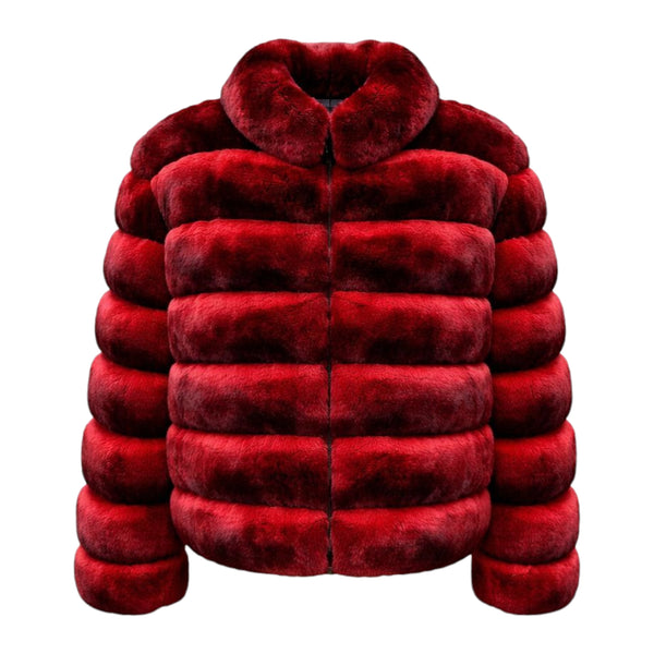 Waist Length Chinchilla with Neck Collar