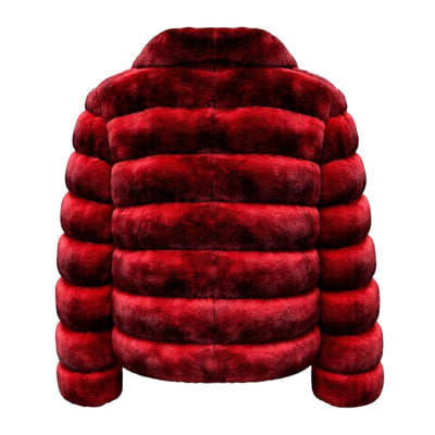 Waist Length Chinchilla with Neck Collar