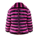 3/4 Chinchilla Coat with Full Collar