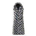 Full Length Diamond Cut Chinchilla Vest
