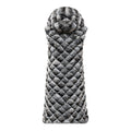 Full Length Diamond Cut Chinchilla Vest