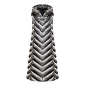 Full Length Full Skin Chinchilla Vest
