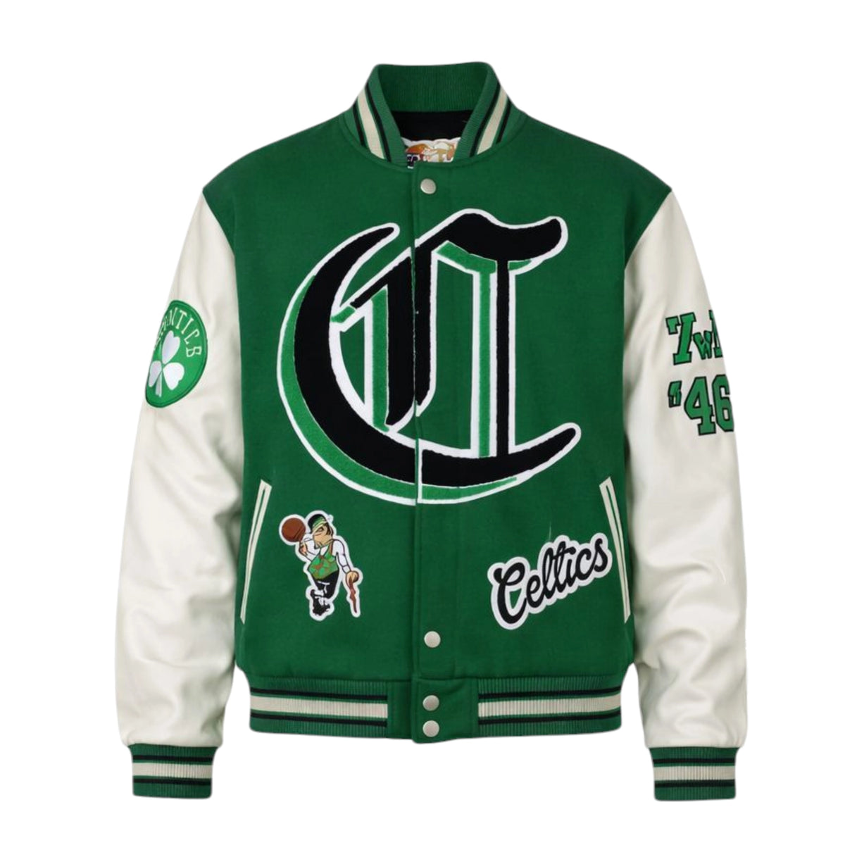 Jeff Hamilton Celtics Varsity Jacket – Daniel's Leather
