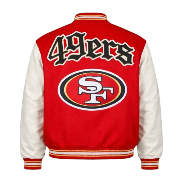 Jeff Hamilton 49ers Varsity Jacket