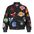 Jeff Hamilton NBA Patch Varsity Jacket