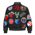 Jeff Hamilton NBA Patch Varsity Jacket
