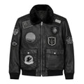 Blackout Command Aviator Jacket