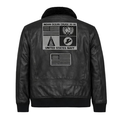 Blackout Command Aviator Jacket