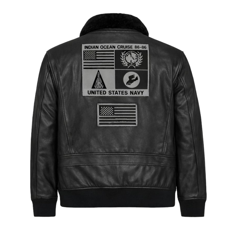 Blackout Command Aviator Jacket