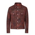 Suede Jean Jacket