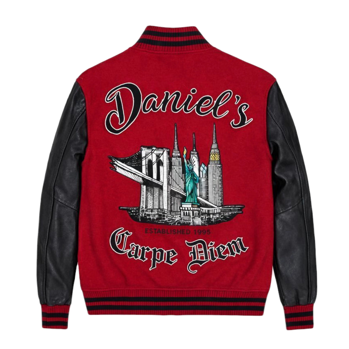 ジャケット・アウター 1071 RENNOC I.L.A. Steve leather varsity DLNYC Carpe Diem Varsity Jacket – Daniel's Leather