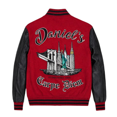 DLNYC Carpe Diem Varsity Jacket