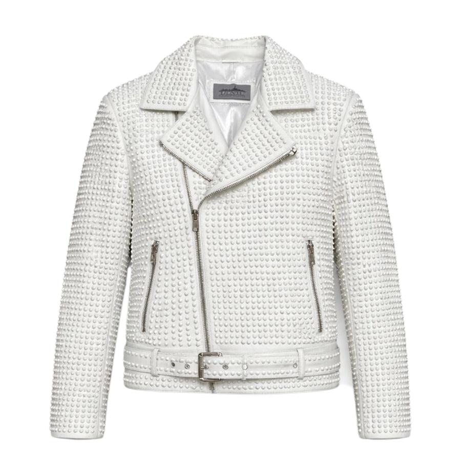 Spiked Moto Jacket