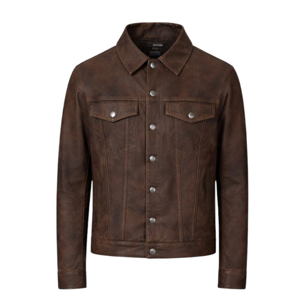 Suede Jean Jacket